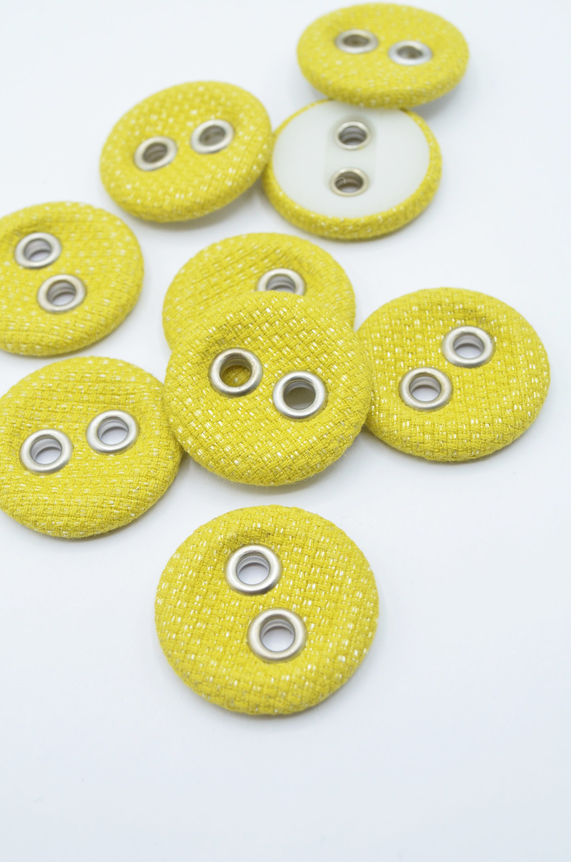 Nasturi Imbracati 27mm, Galben Lime