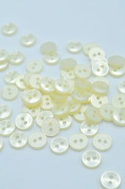 Nasturi De Plastic 9mm, Crem Unt