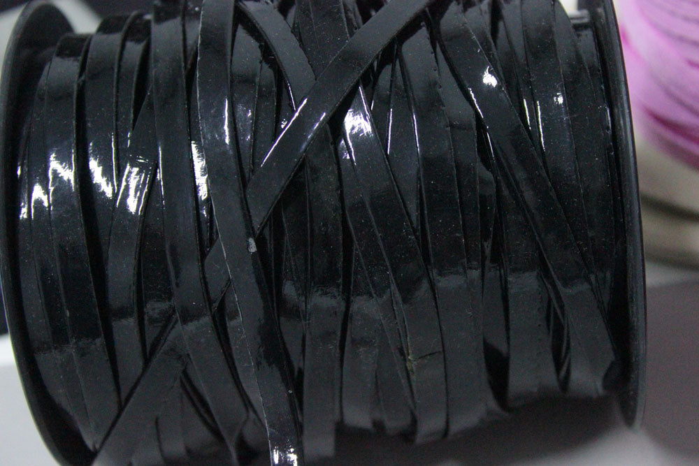 Banda Terminatie Imitatie piele Lacuita 6mm
