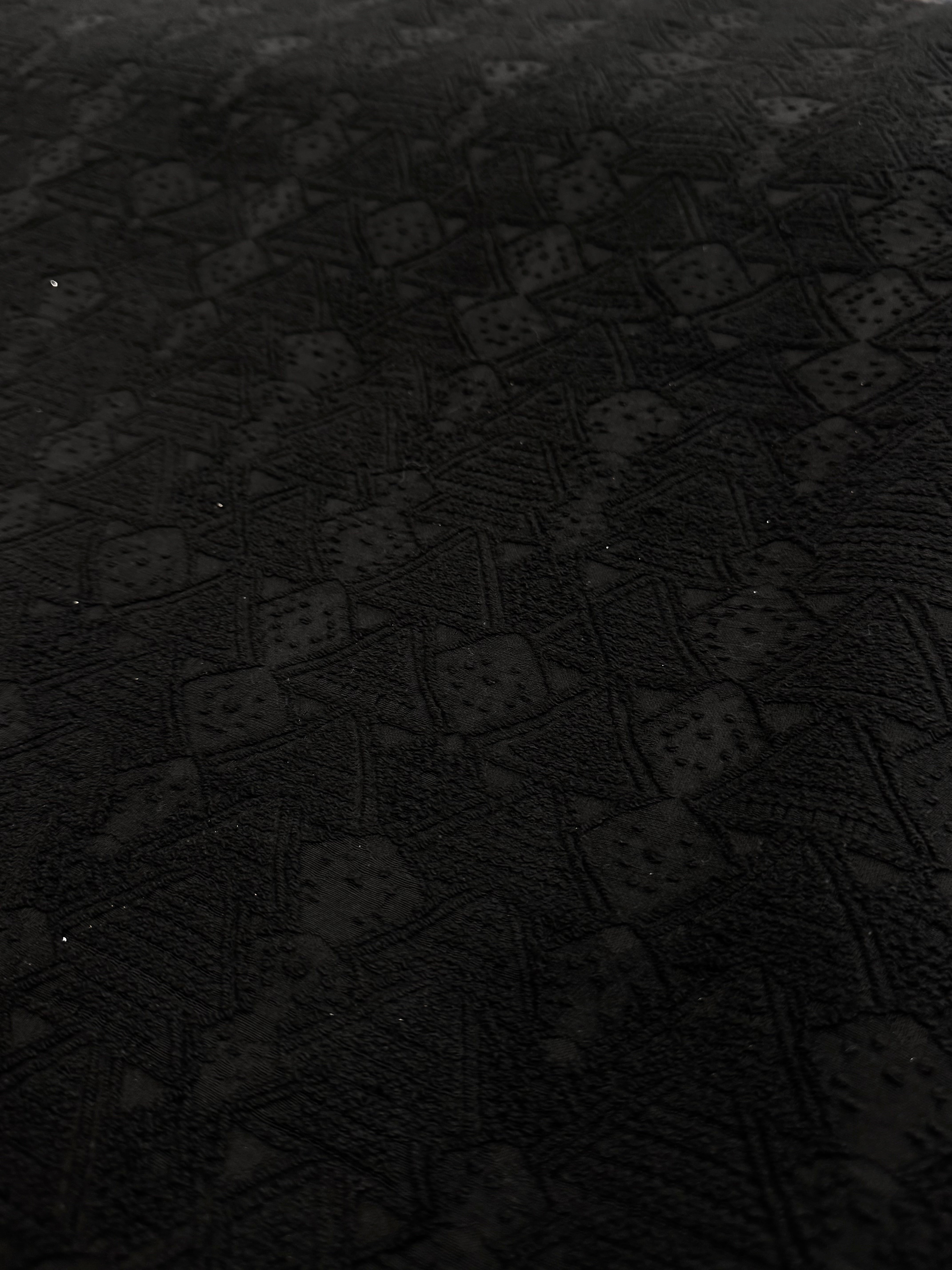 Brocard elastic Negru -  1.20m lățime