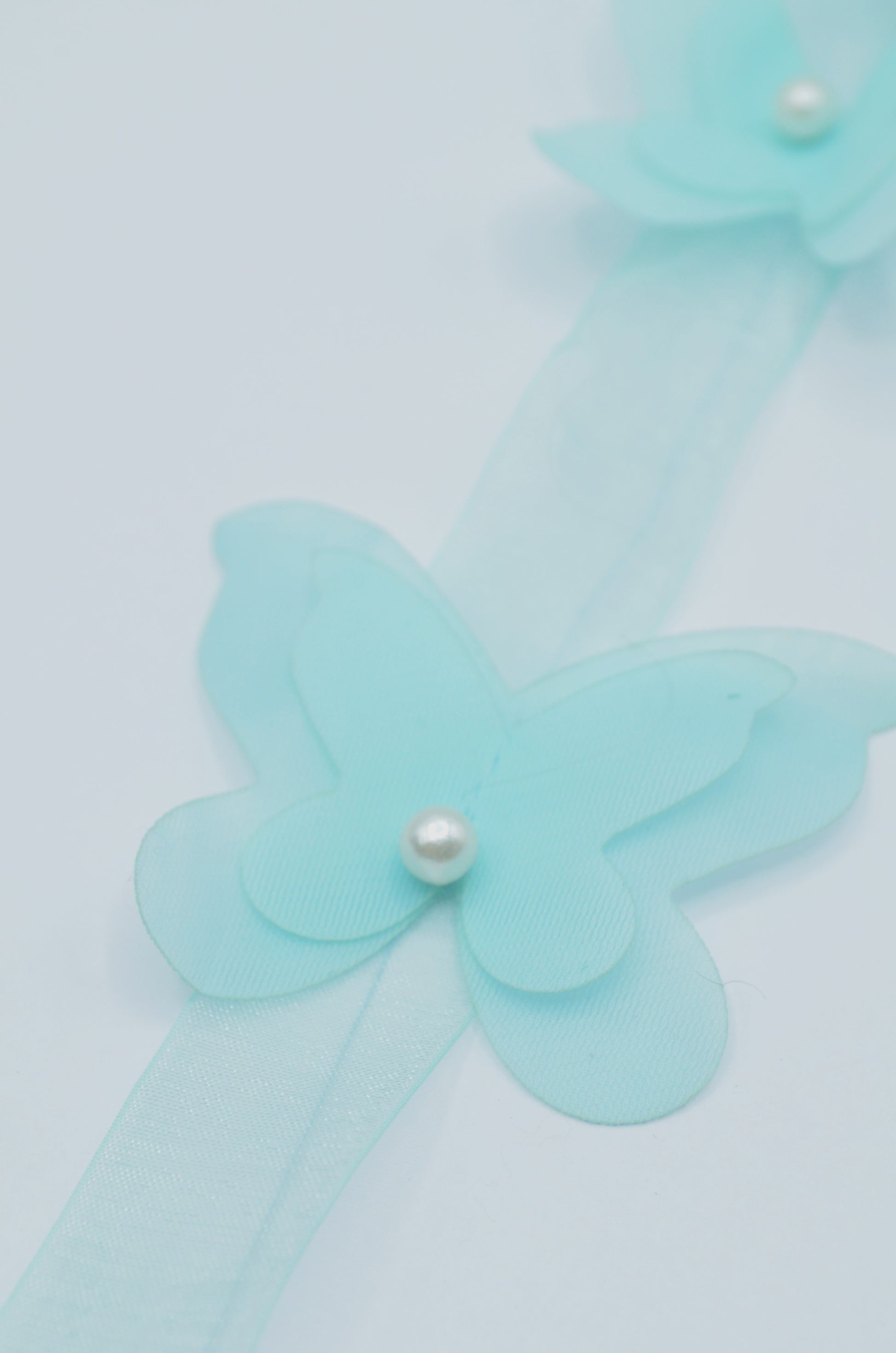 Pasmanterie Fluturi 6cm, Menta