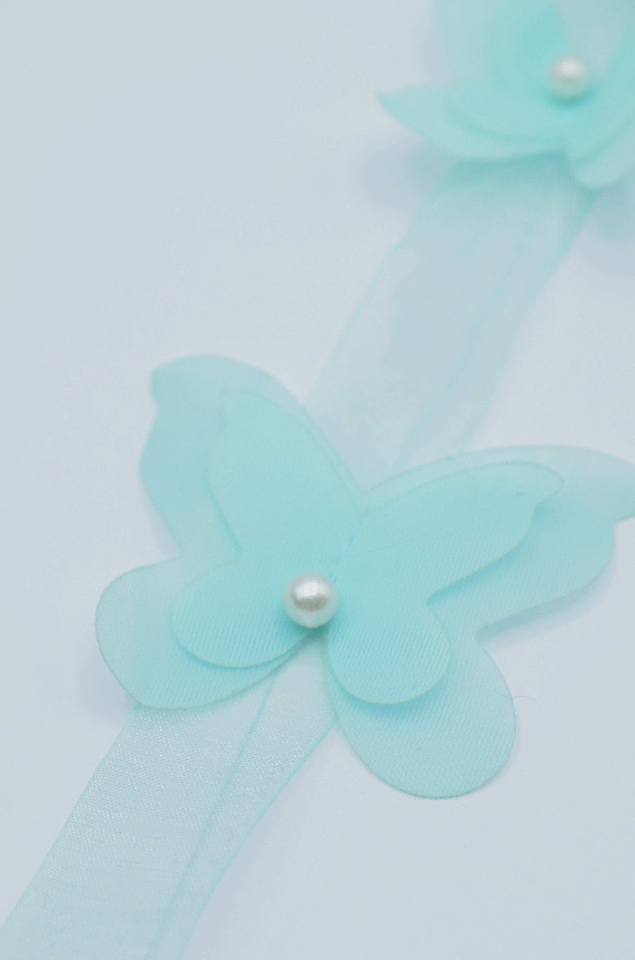 Pasmanterie Fluturi 6cm, Menta