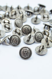 Nasturi Metalici Argintii, 11mm