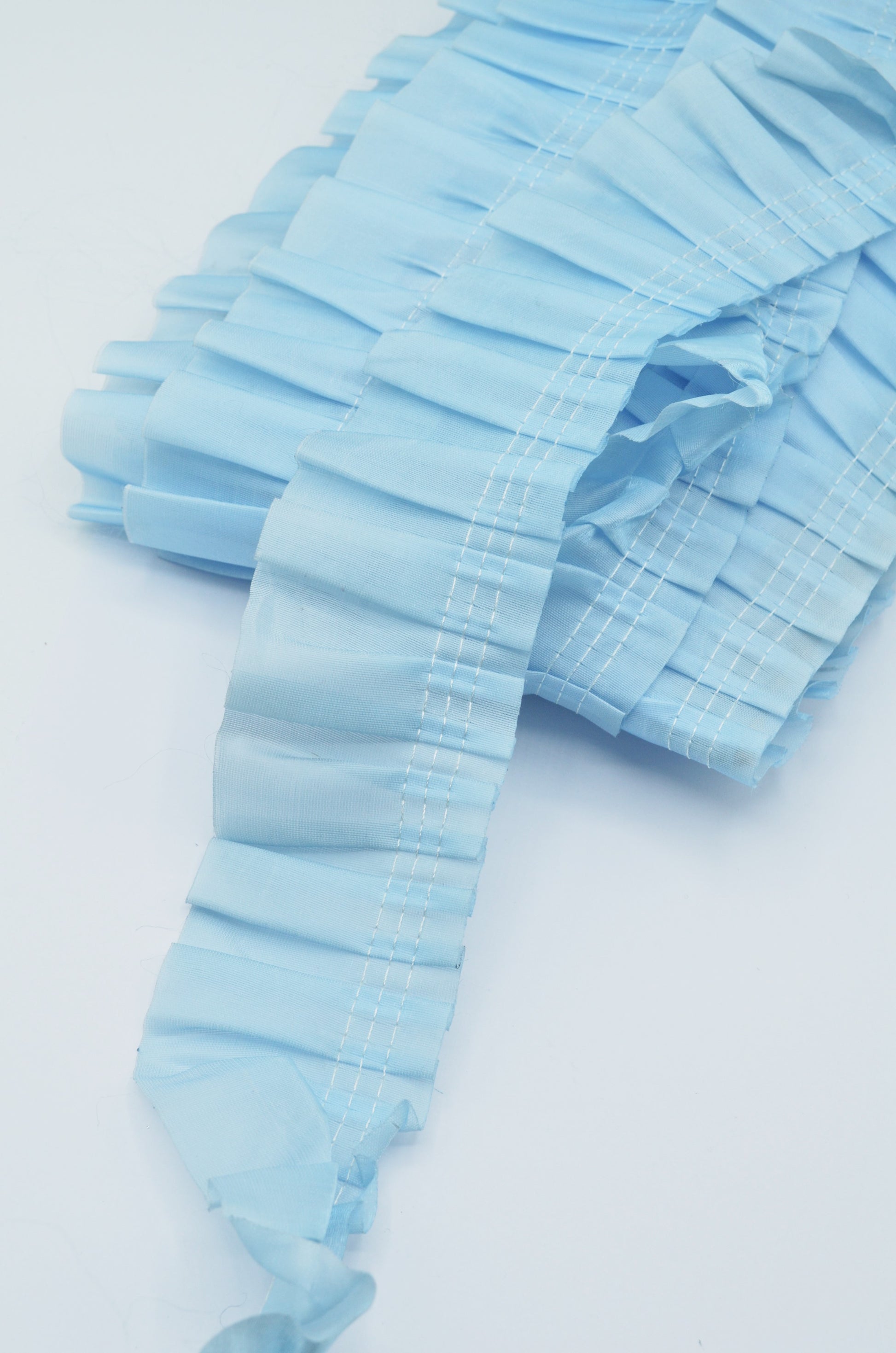 Pasmanterie Volan 6cm, Bleu
