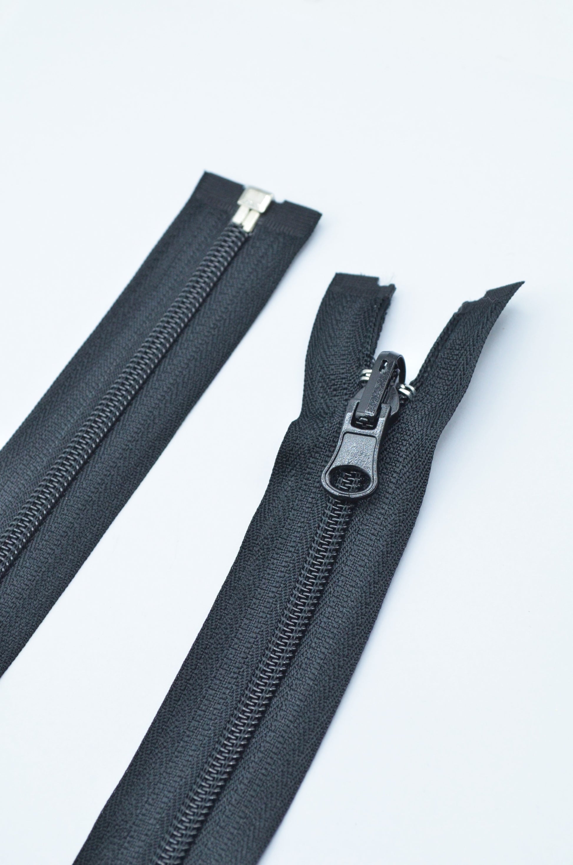 Fermoar De Plastic Reversibil, 80m, Negru