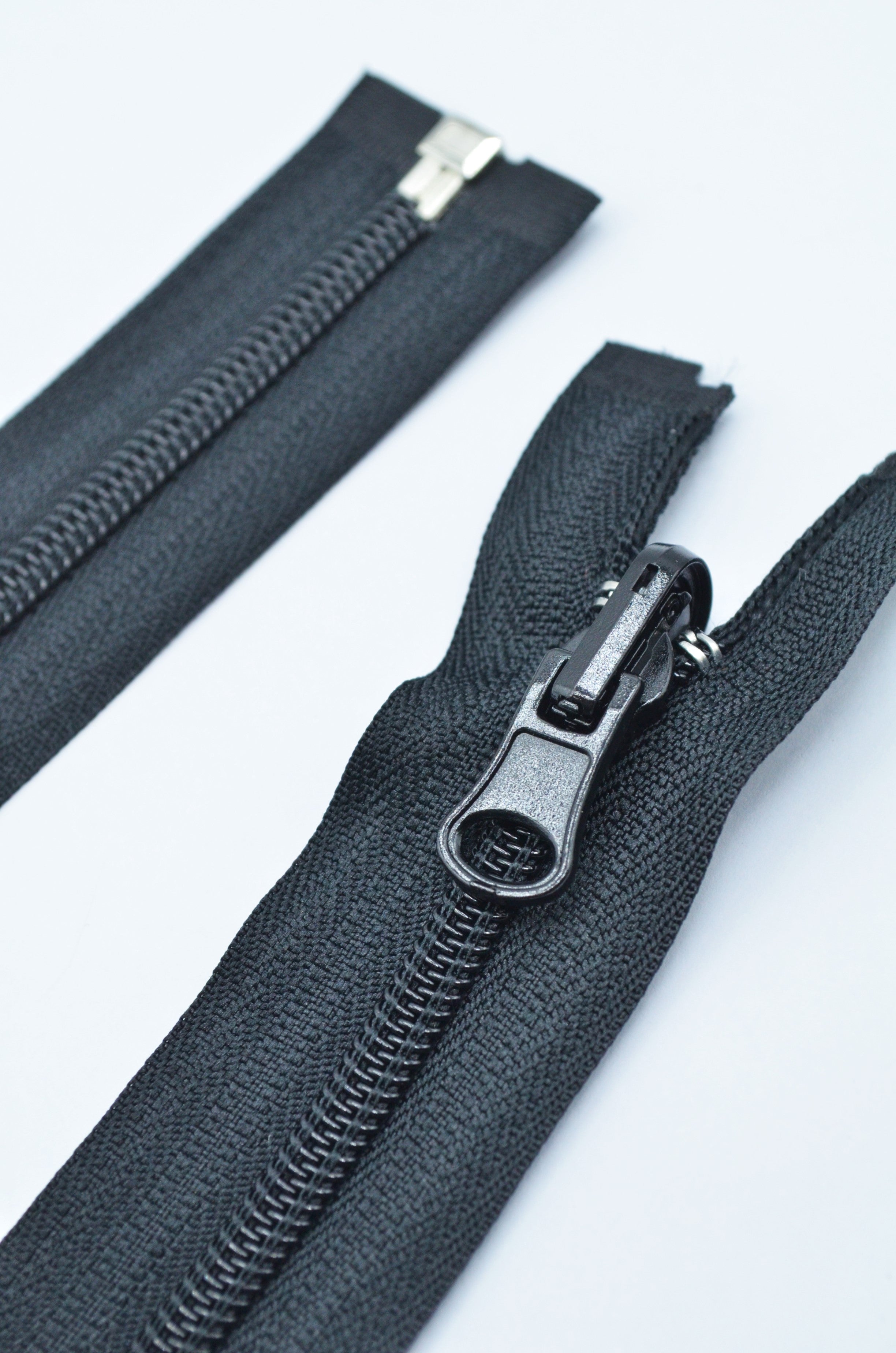 Fermoar De Plastic Reversibil, 80m, Negru