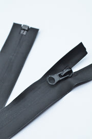 Fermoar De Plastic Impermeabil Detasabil, 80cm, Negru