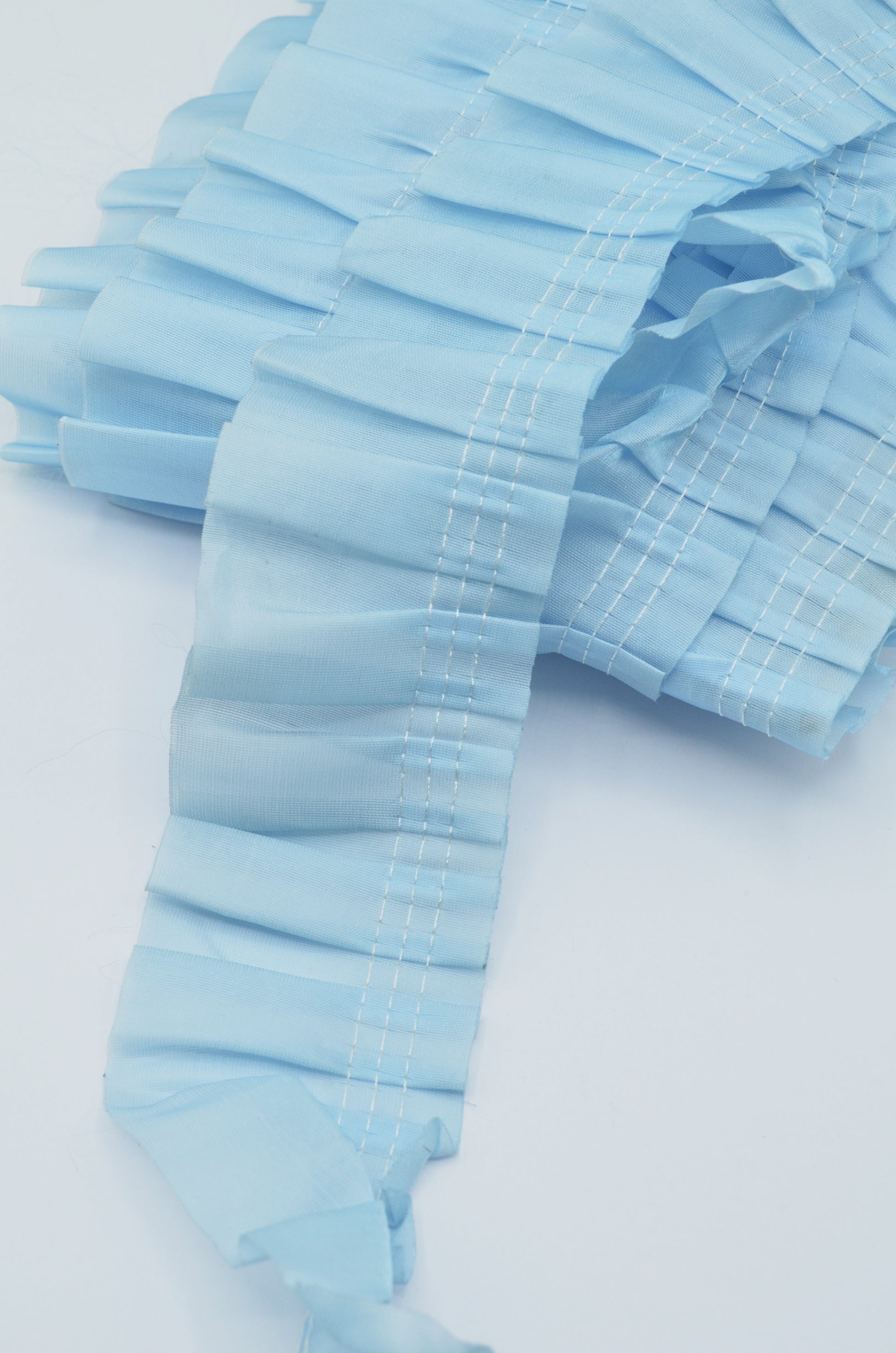 Pasmanterie Volan 6cm, Bleu