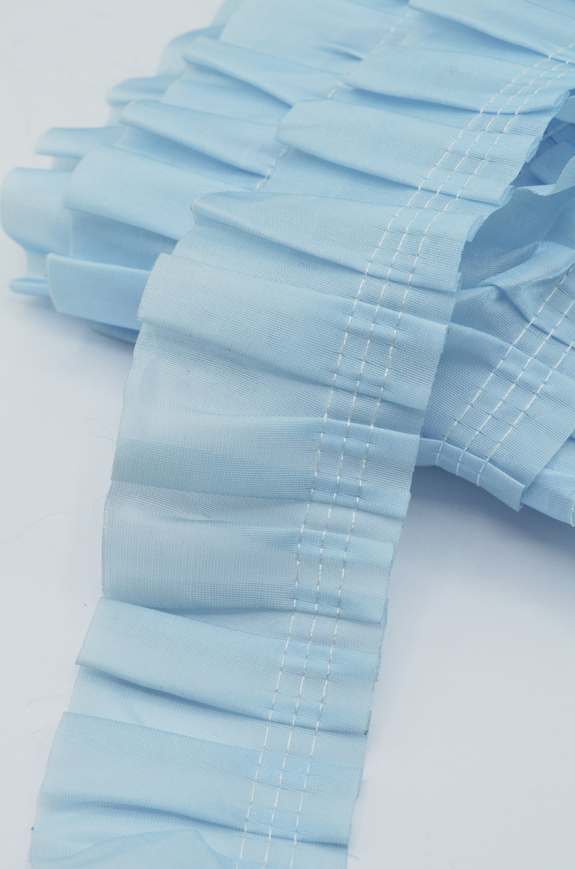 Pasmanterie Volan 6cm, Bleu