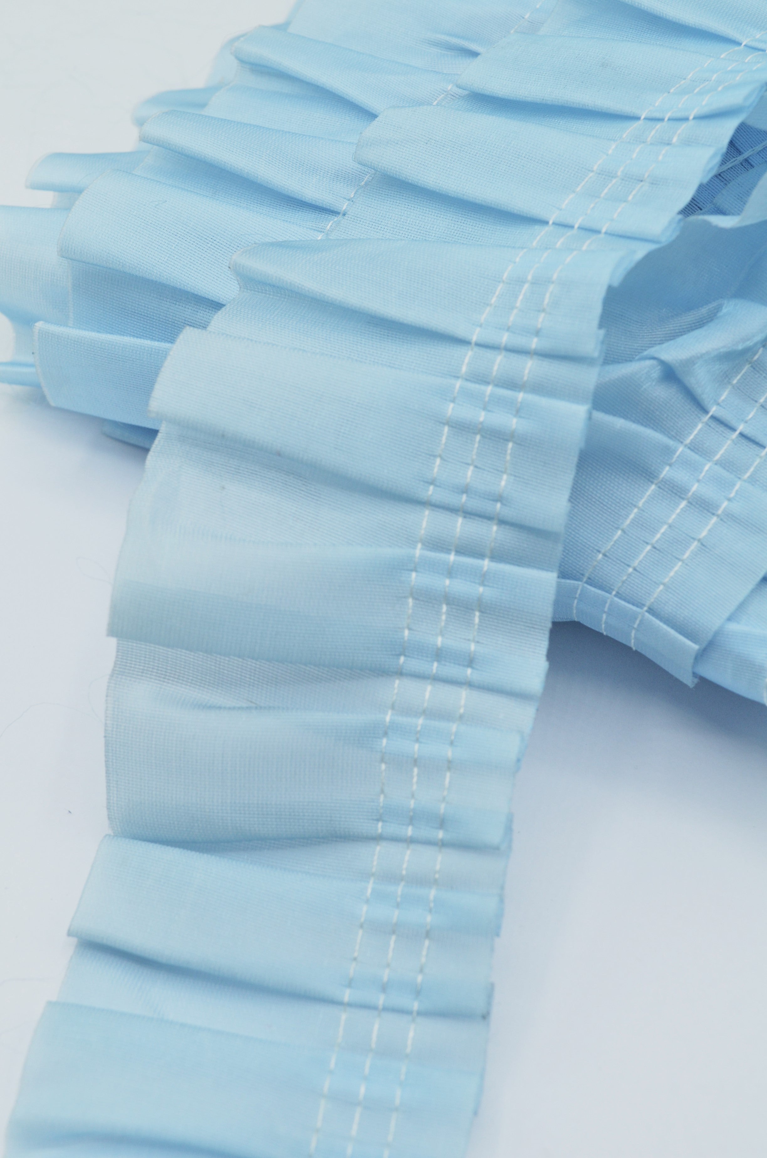 Pasmanterie Volan 6cm, Bleu