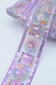 Pasmanterie Cu Paiete 3.40cm