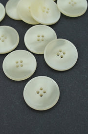 Nasturi De Plastic 23mm, Crem