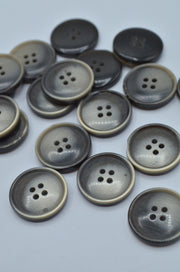 Nasturi De Plastic 17mm, Gri