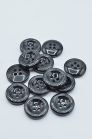 Nasturi De Plastic 14mm, Bleumarin Foarte Inchis