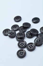 Nasturi De Plastic 15mm, Maro Inchis