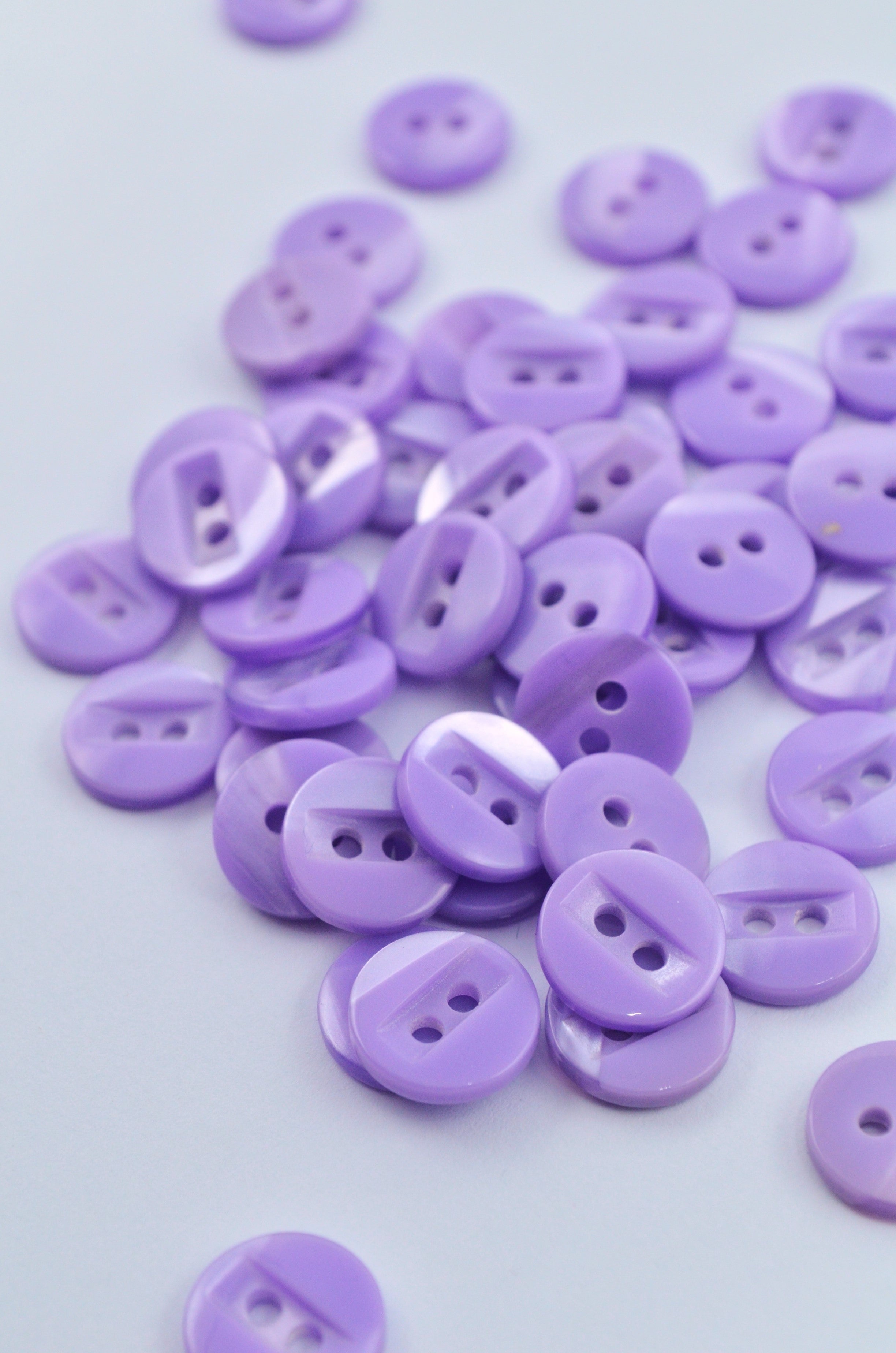 Nasturi De Plastic 11mm, Lila