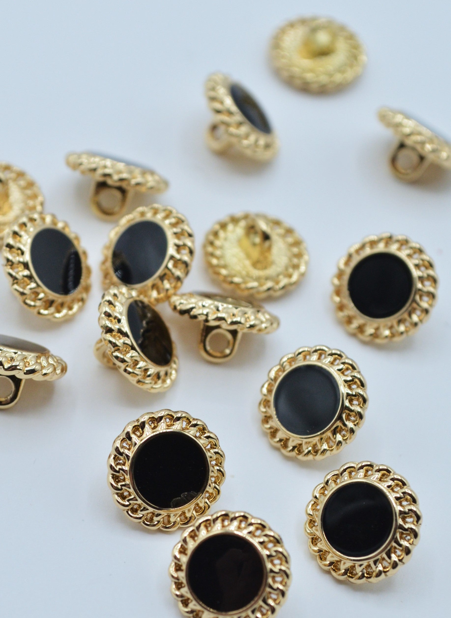 Nasturi Metalici 11mm, Aurii