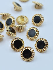 Nasturi Metalici 11mm, Aurii