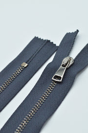 Fermoar Metalic Fix, 59cm, Gri Inchis