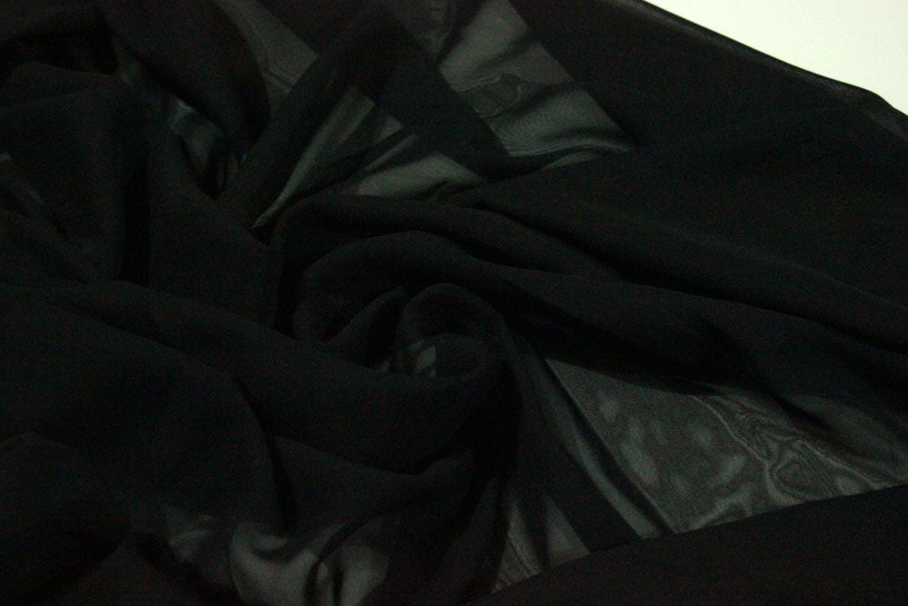 Voal Shifon, Negru