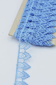 Dantela 2cm , Bleu