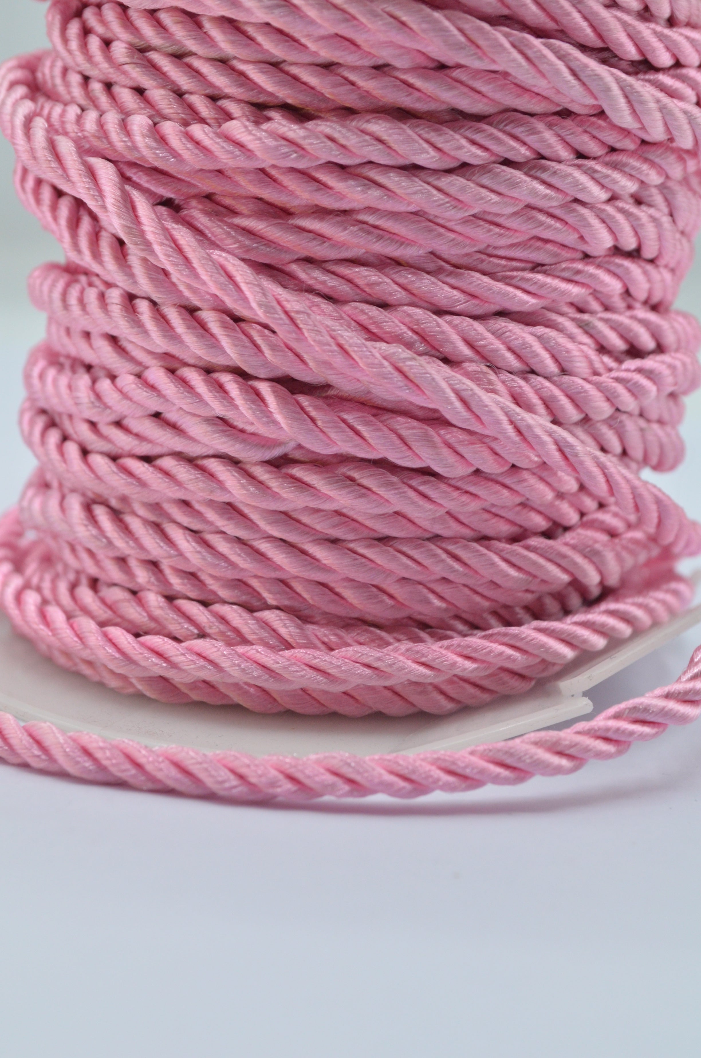 Snur Rasucit 4mm, Roz