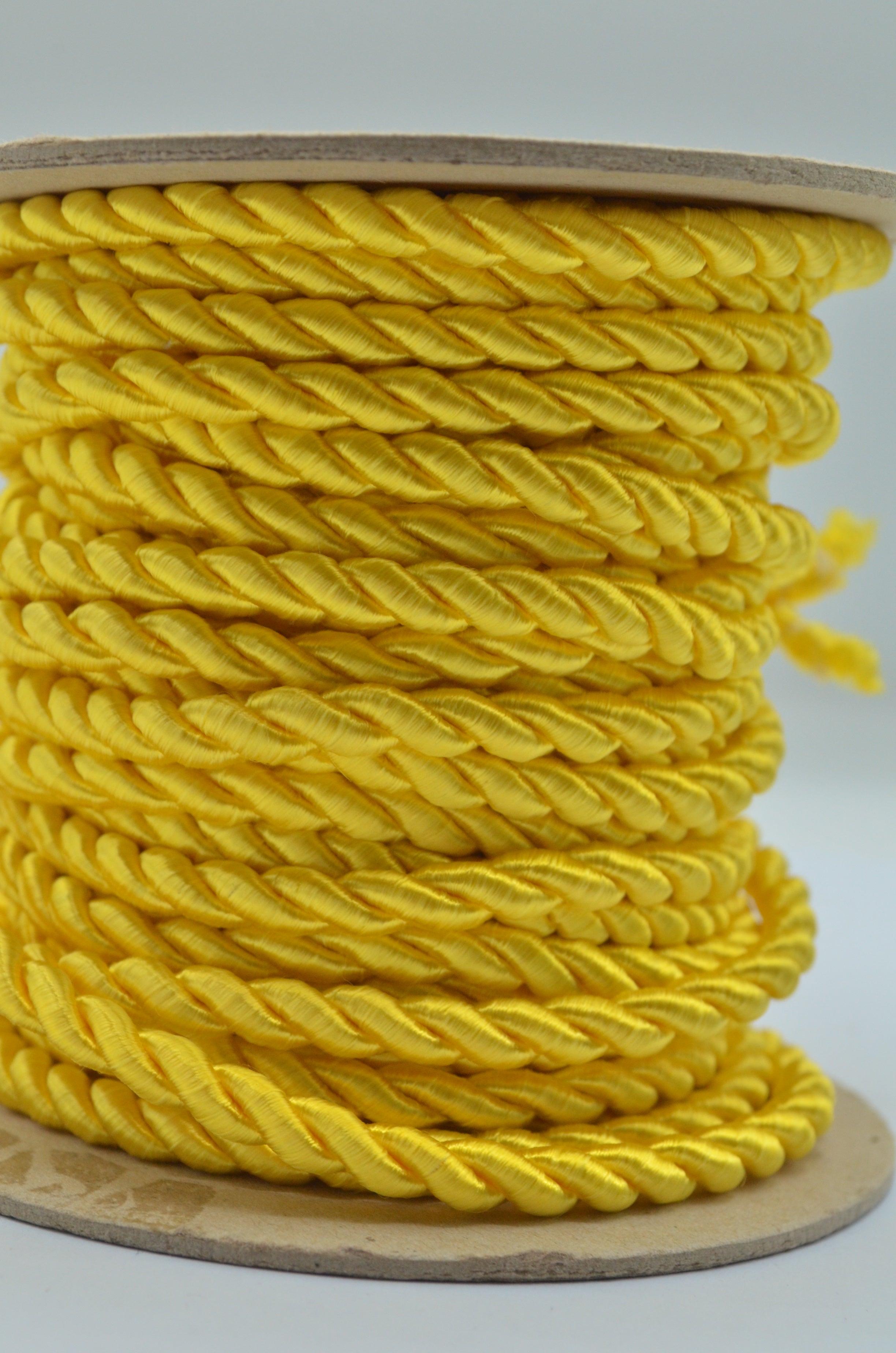 Snur Rasucit 6mm, Galben