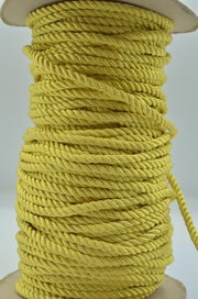 Snur Rasucit 5mm, Galben