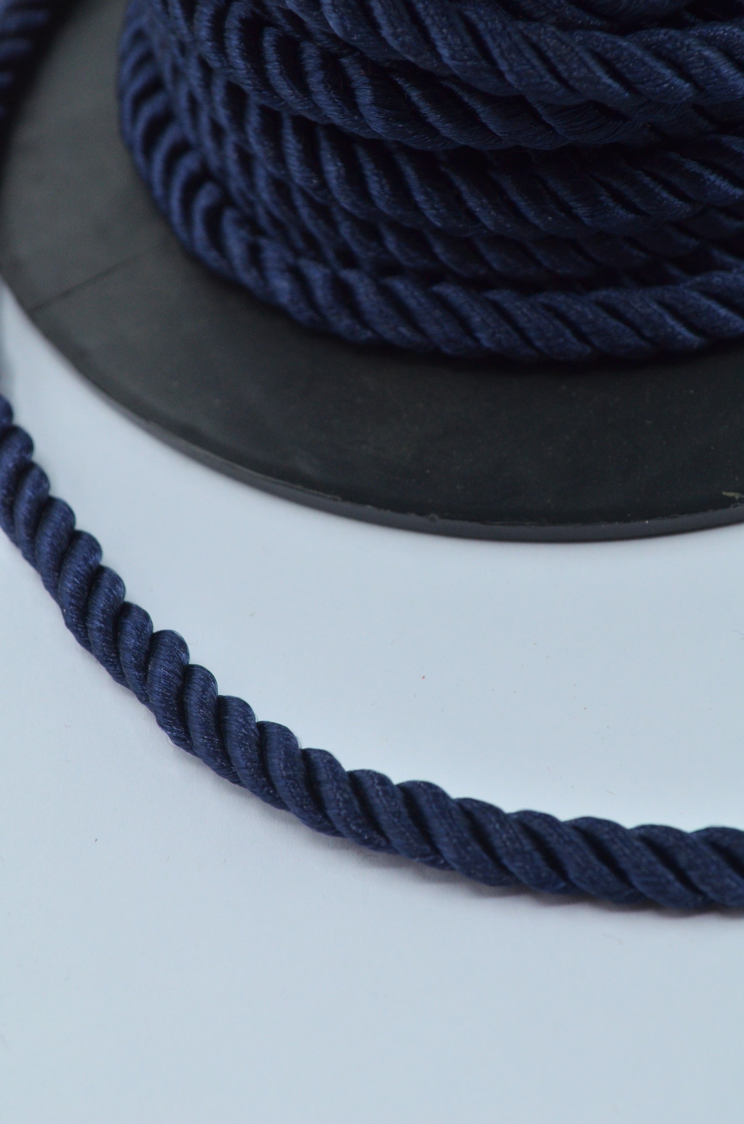 Snur Rasucit 6mm, Bleumarin