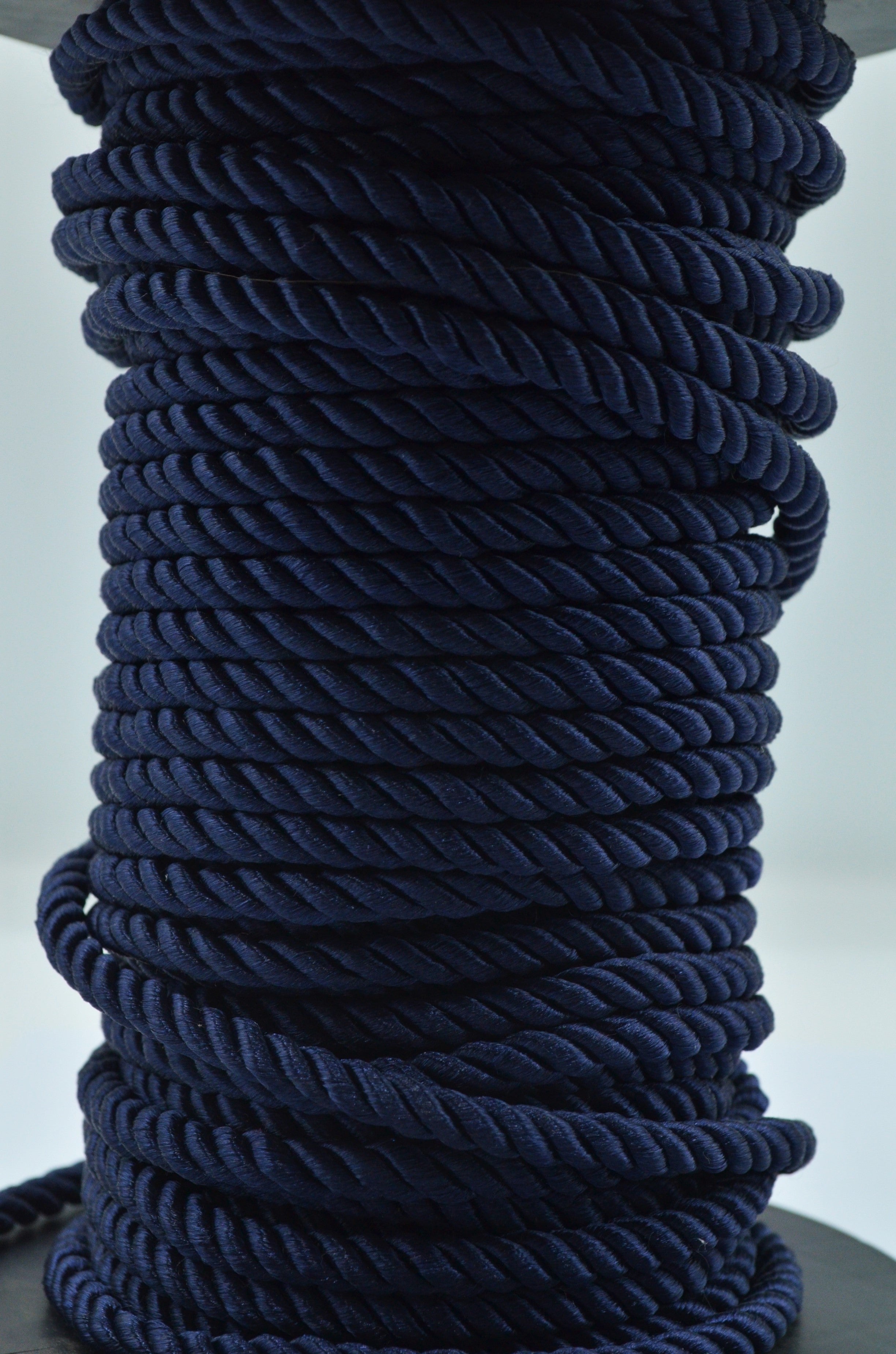 Snur Rasucit 6mm, Bleumarin