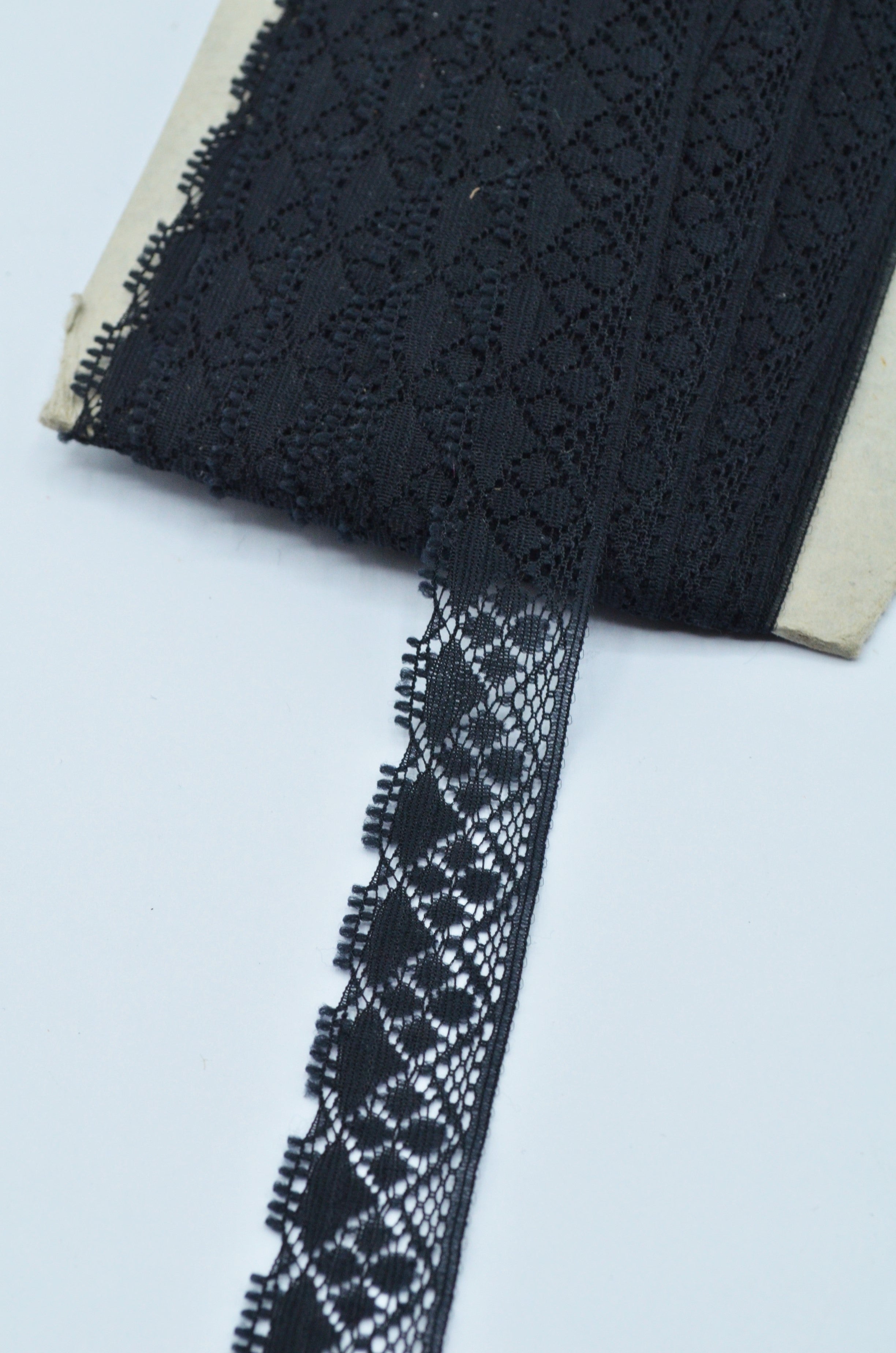 Dantela 20mm, Negru