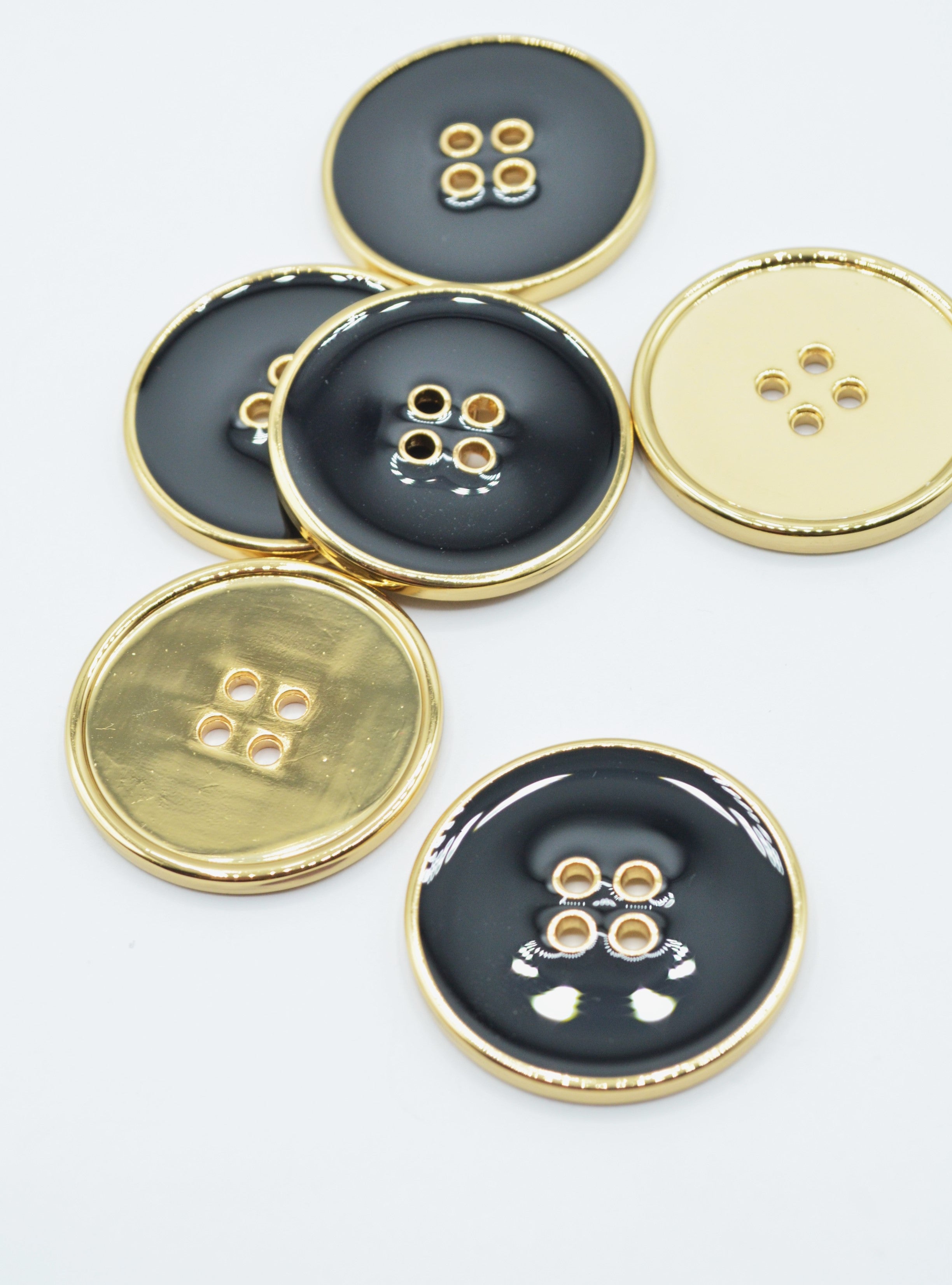 Nasturi Metalici Cu Doua Fete 30mm