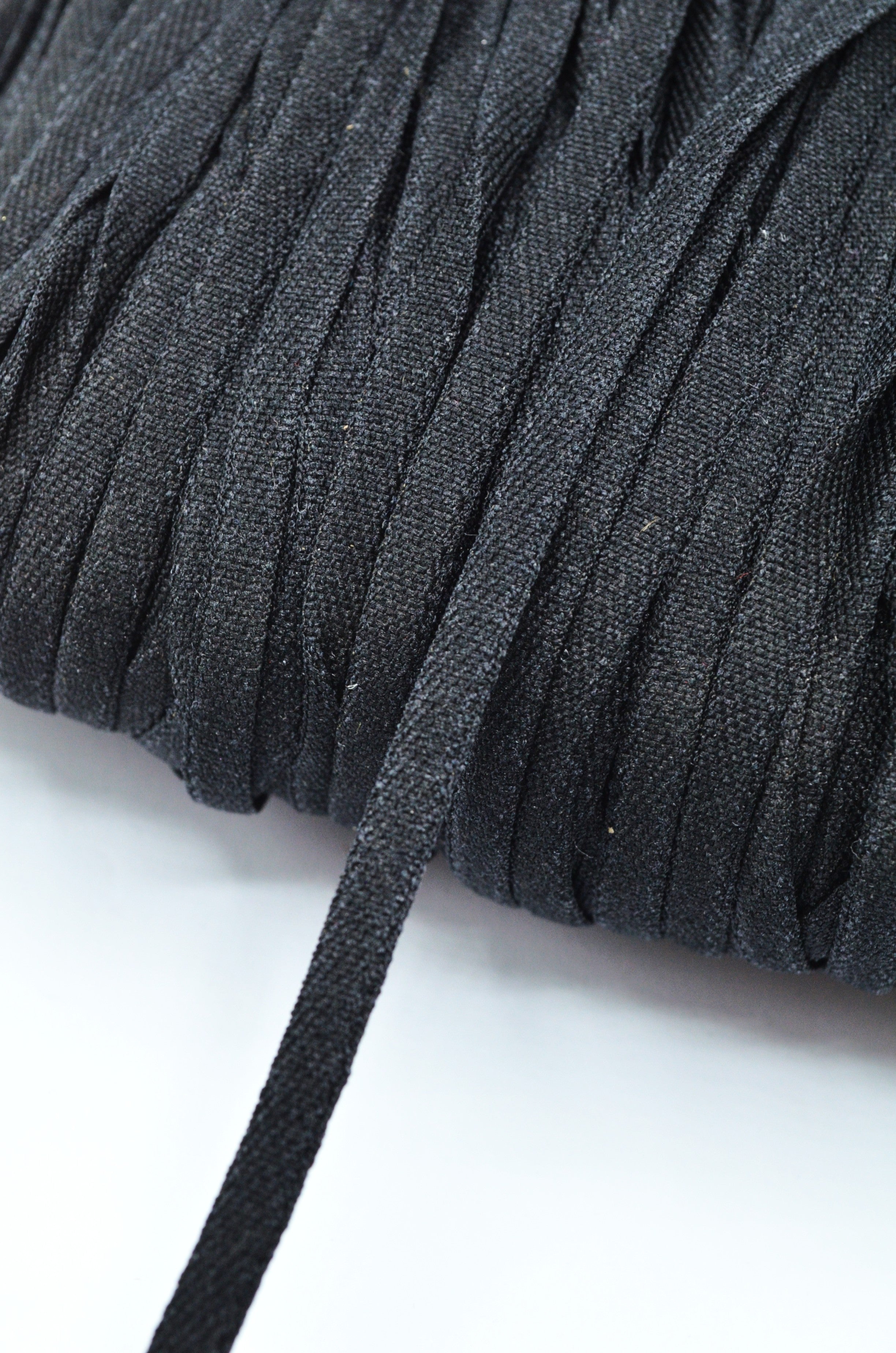 Snur Usor Elastic 5mm, Negru