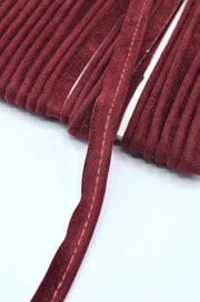 Paspoal Imitatie Piele Intoarsa 10mm, Grena