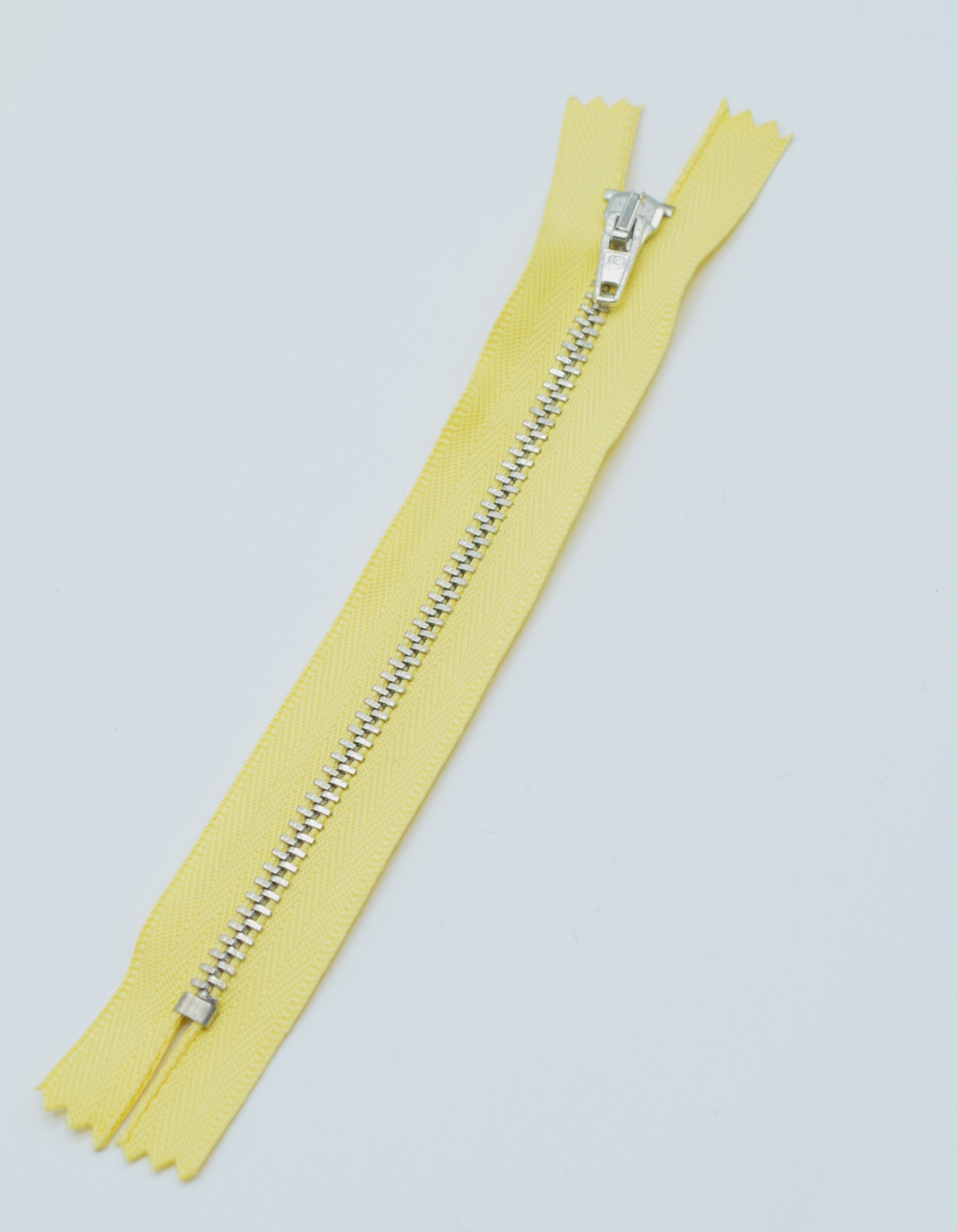 Fermoar Metalic Fix ,15cm, Galben