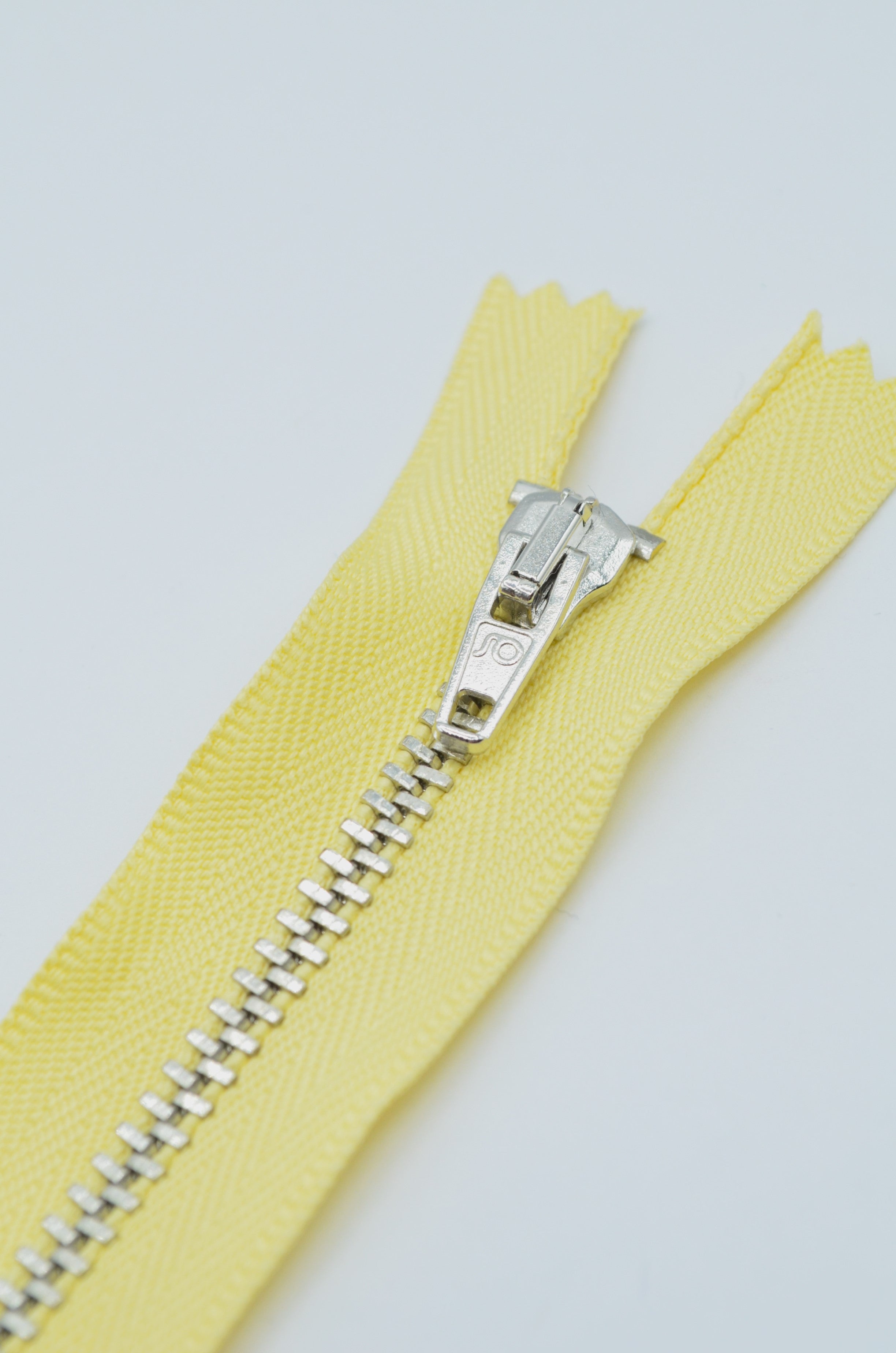 Fermoar Metalic Fix ,15cm, Galben