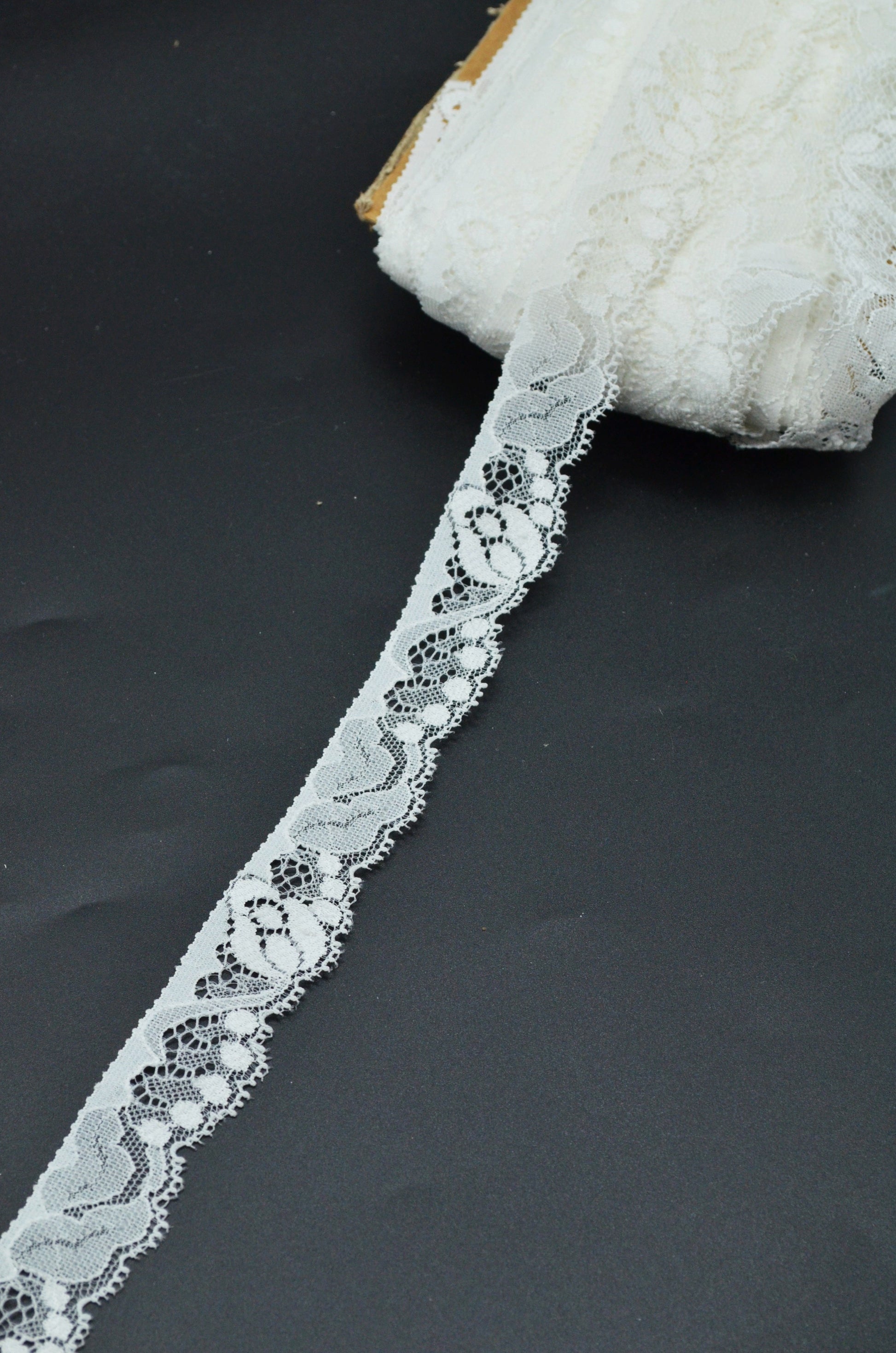 Dantela 2.50cm, Ivoire 