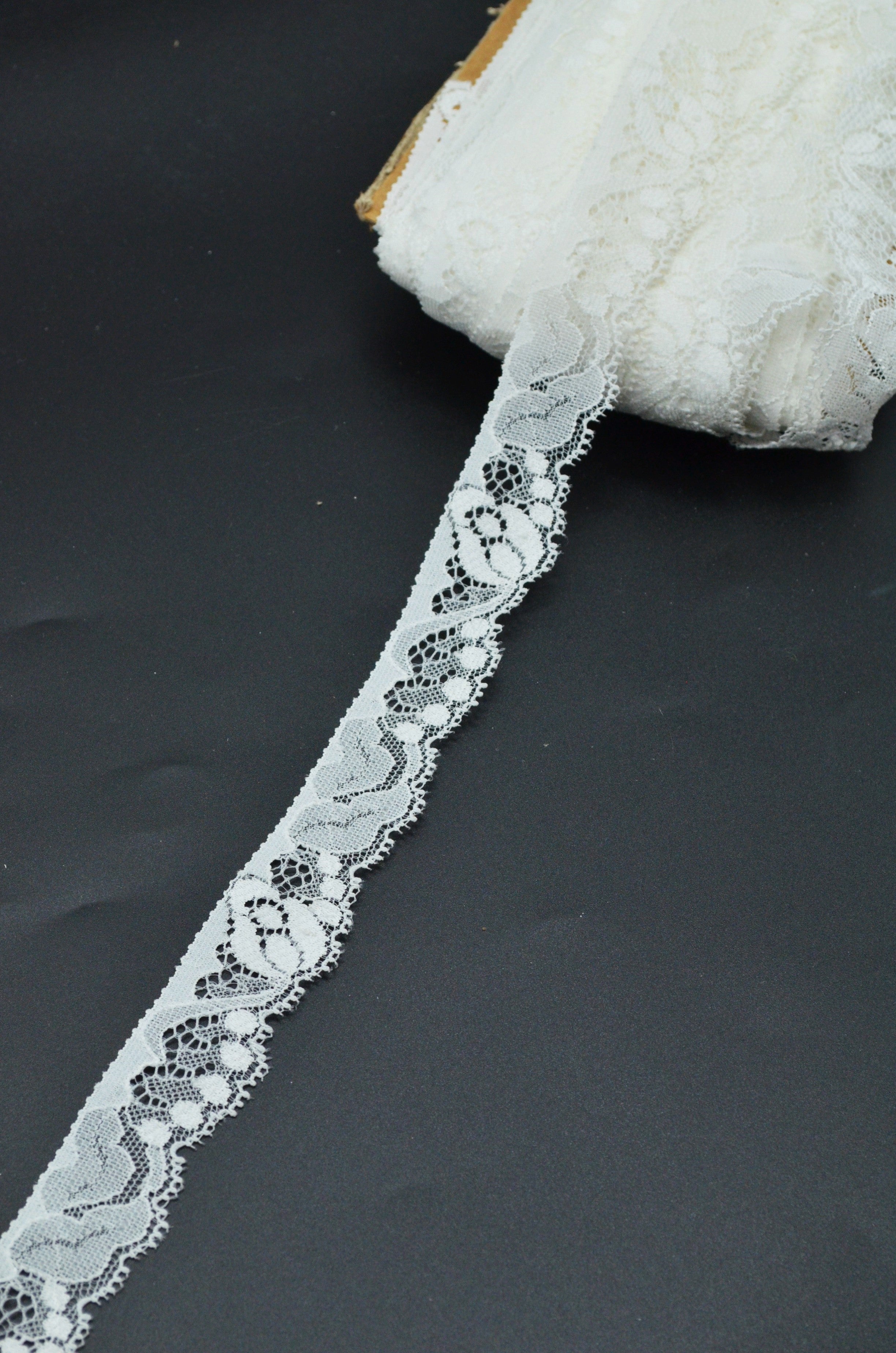 Dantela 2.50cm, Ivoire 