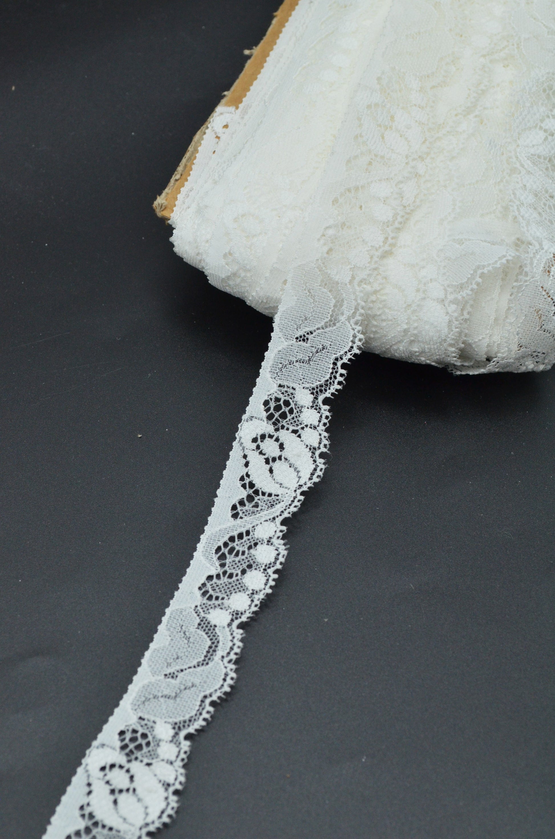 Dantela 2.50cm, Ivoire 