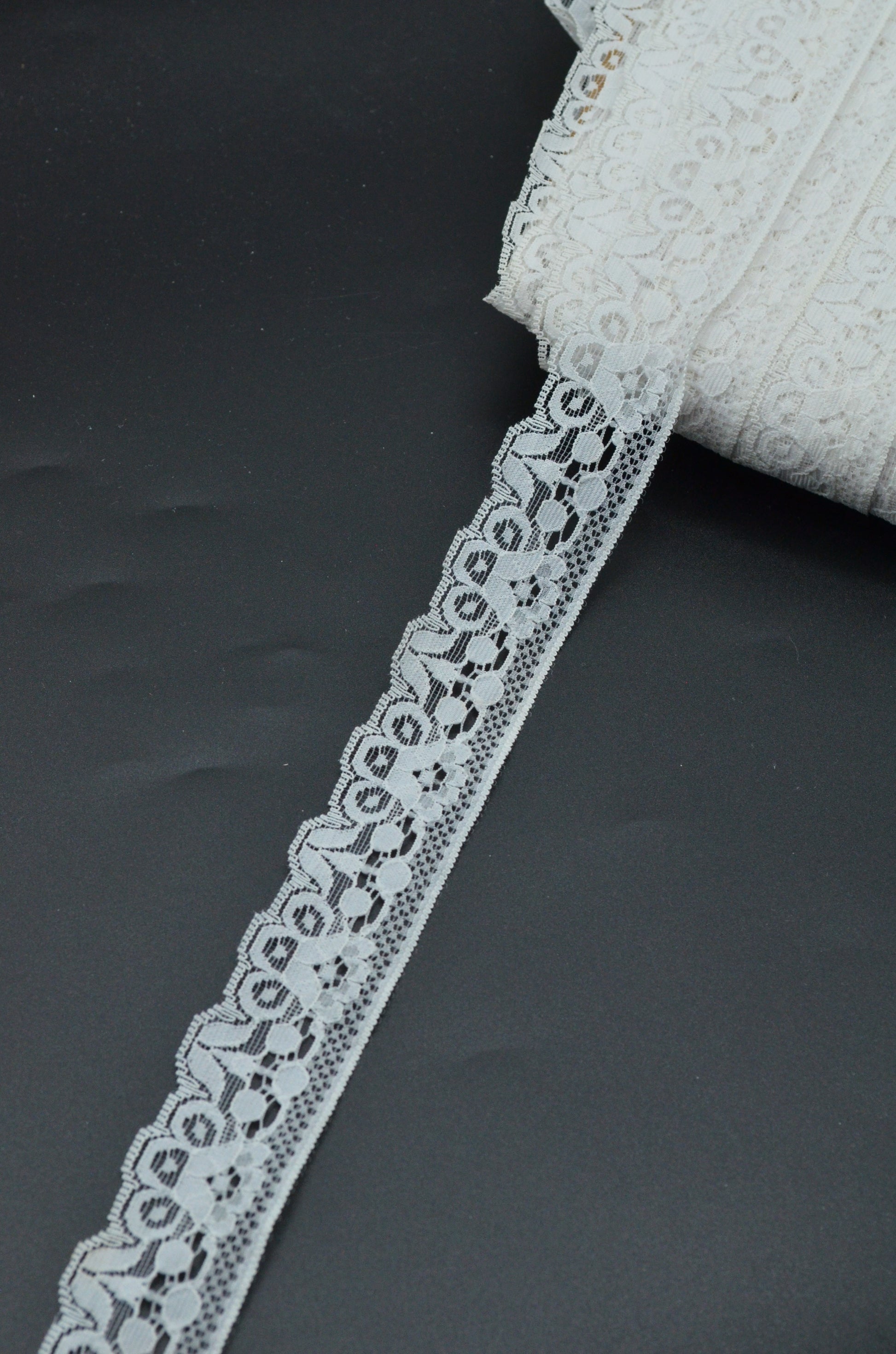 Dantela 3cm, Alb