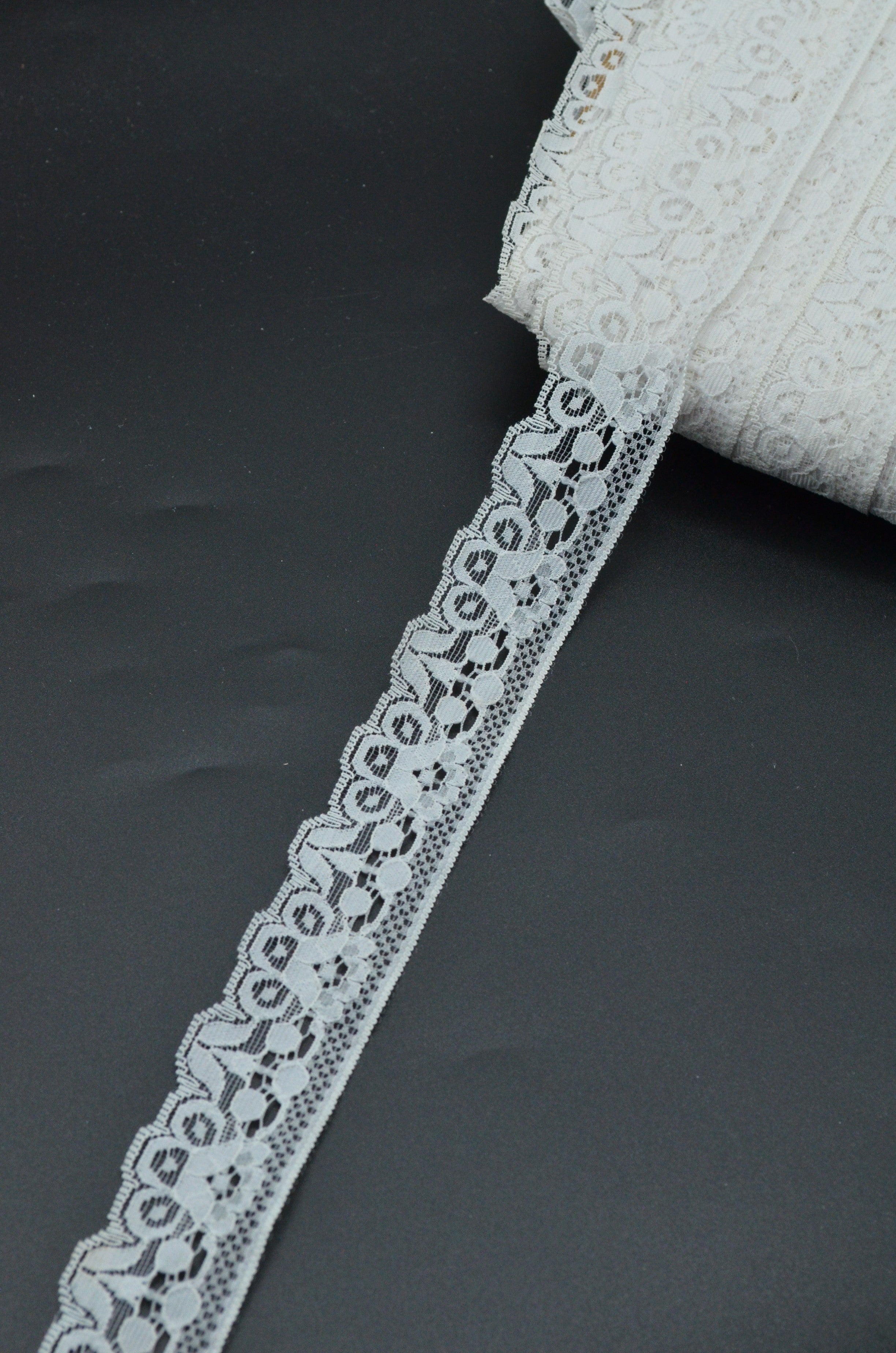 Dantela 3cm, Alb