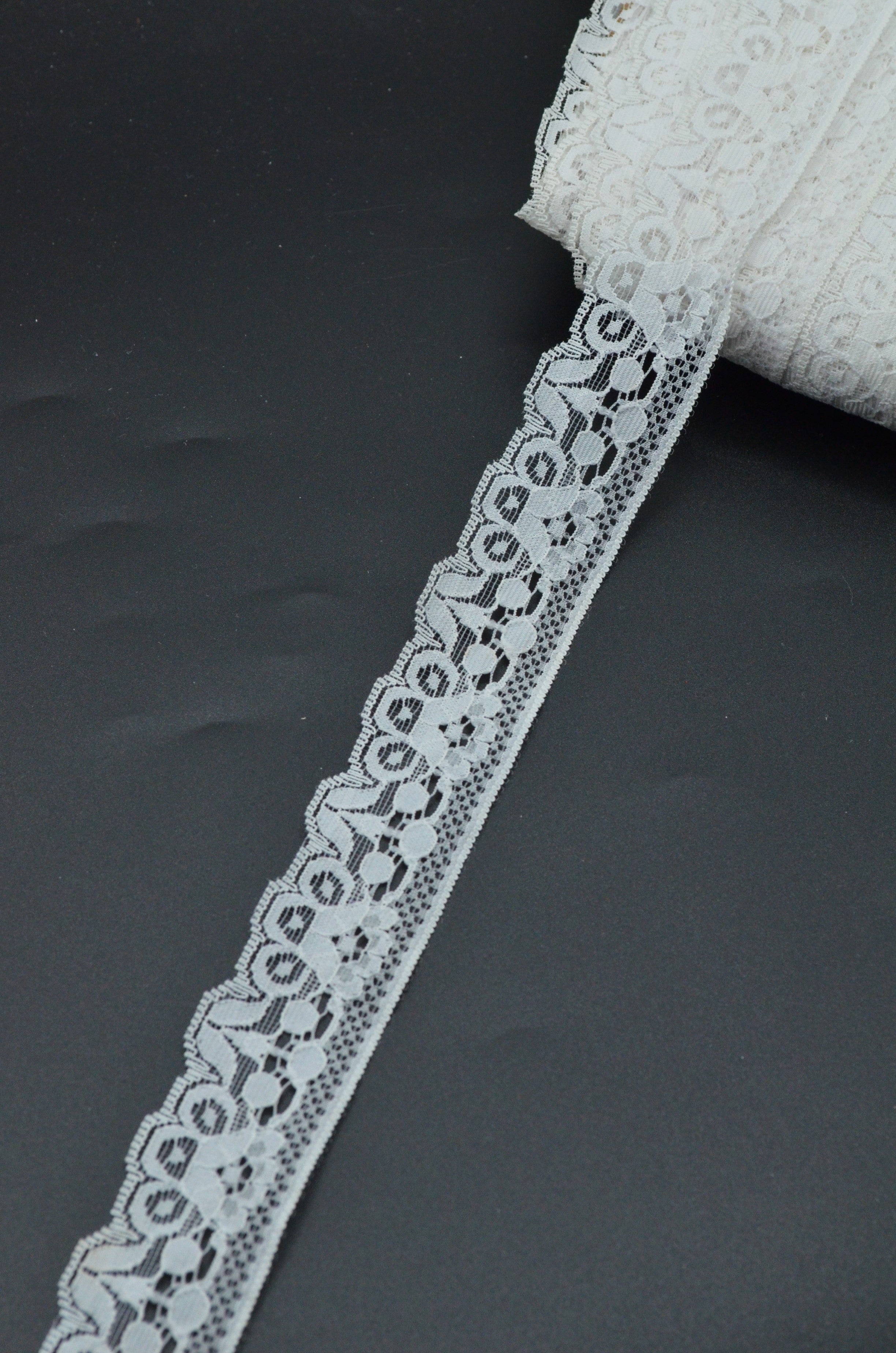 Dantela 3cm, Alb