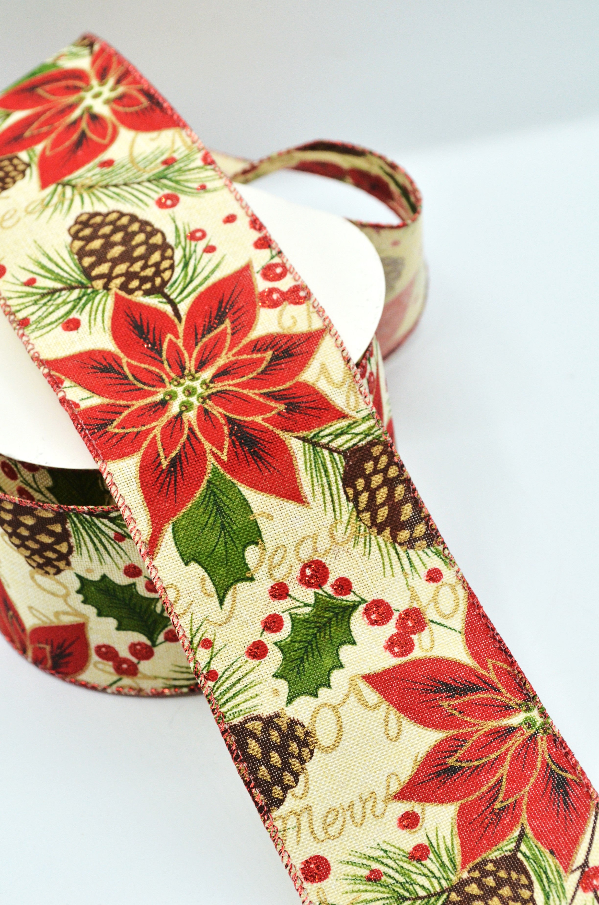 Panglica Decorativa De Craciun 6.50cm