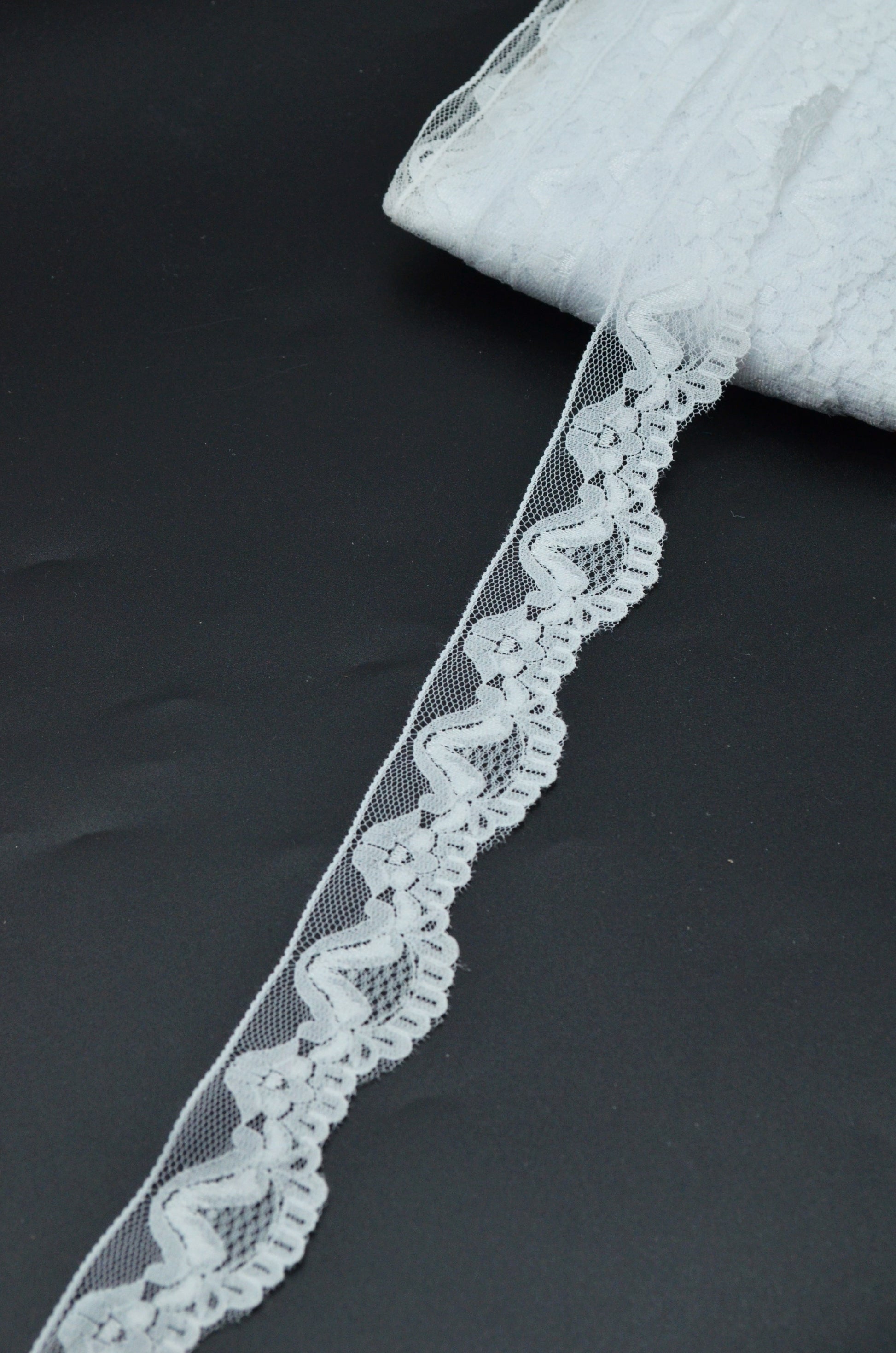 Dantela 3cm, Alb
