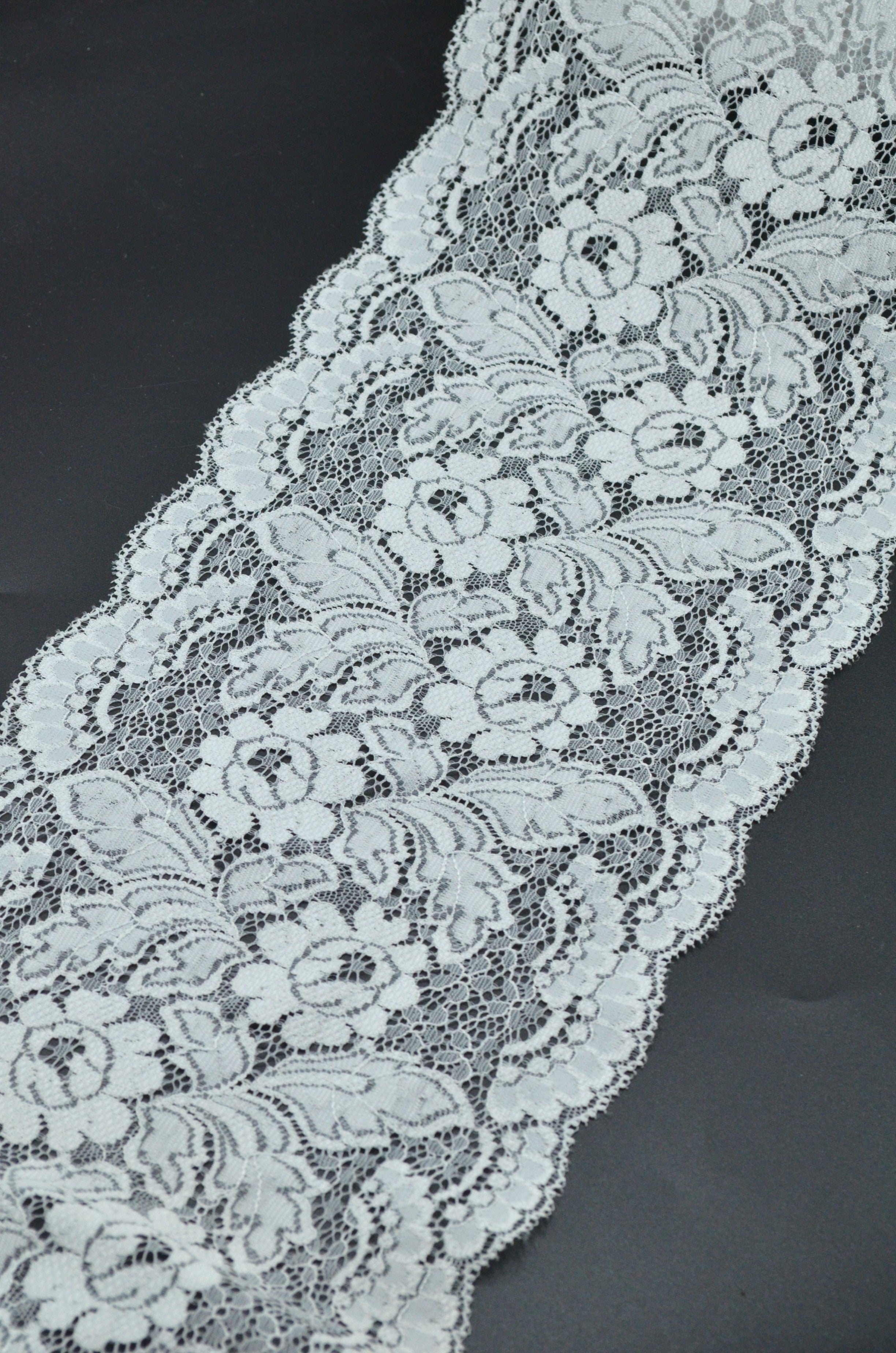 Dantela 15.50cm, Alb