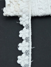 Dantela De Bumbac 2.80cm, Ivoire