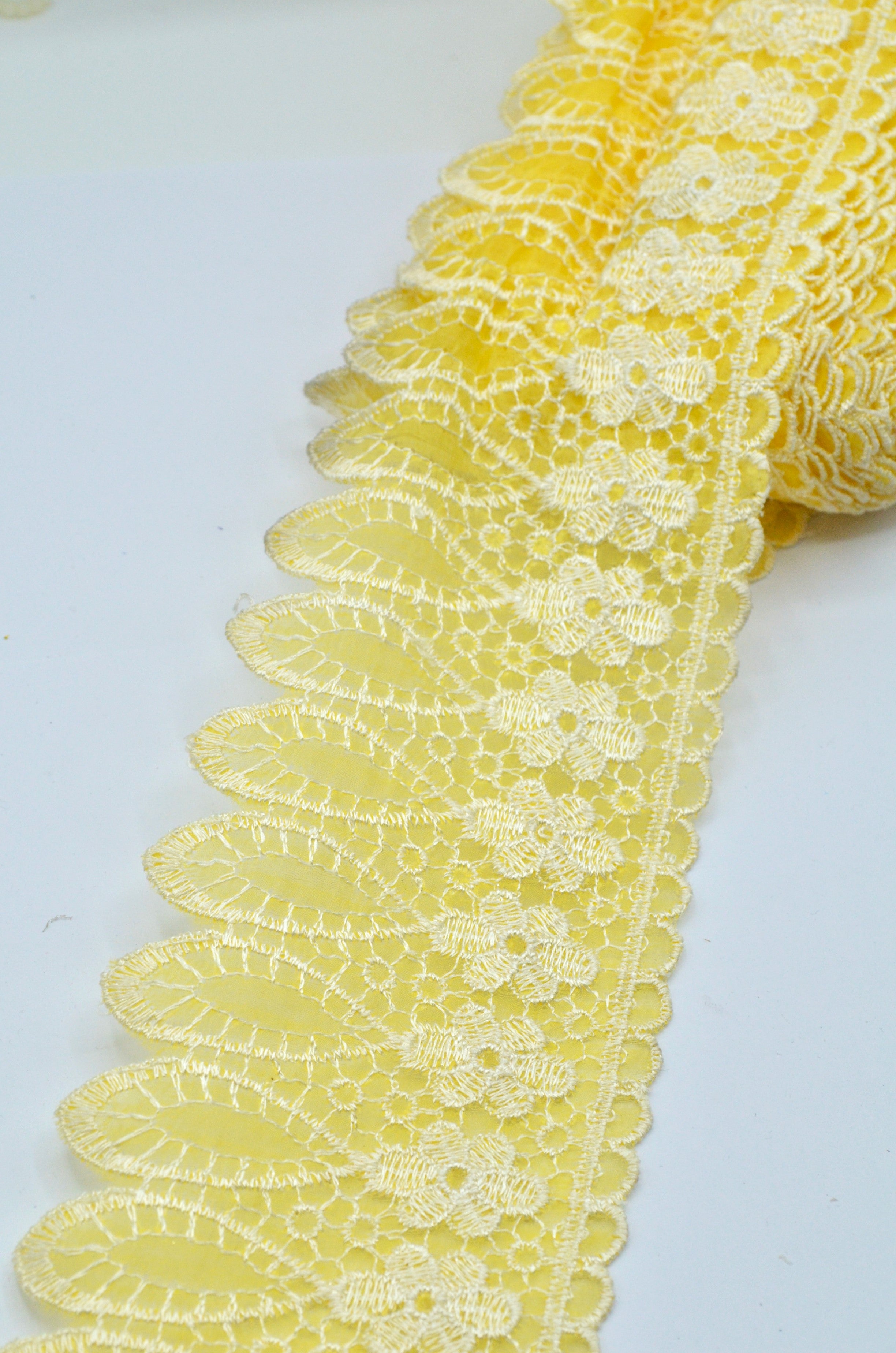 Dantela 10cm, Galben