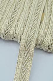 Pasmanterie Metalizata 13mm. Argintiu