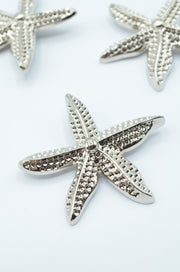 Nasturi Metalici 5cm, Argintii