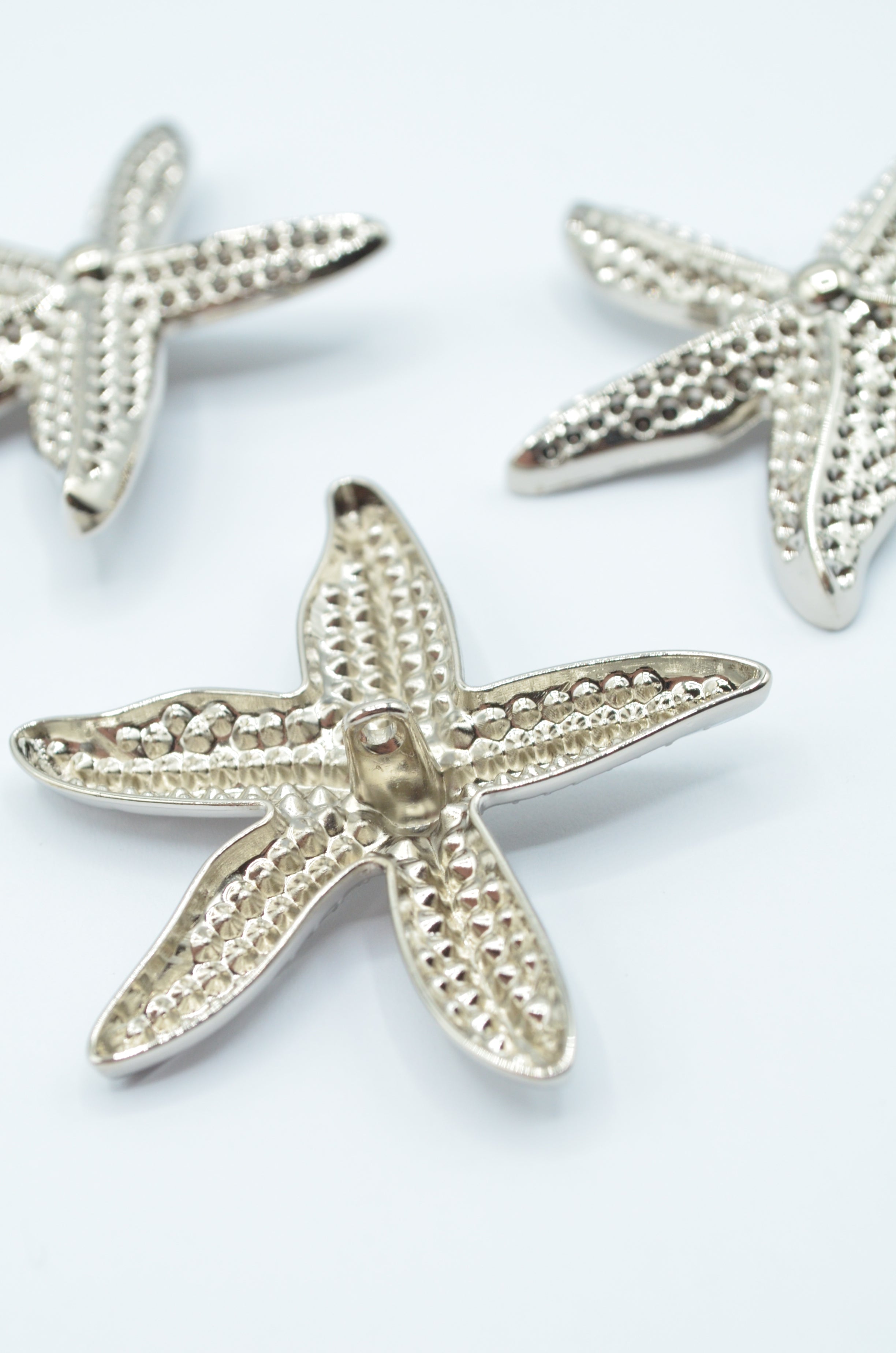 Nasturi Metalici 5cm, Argintii